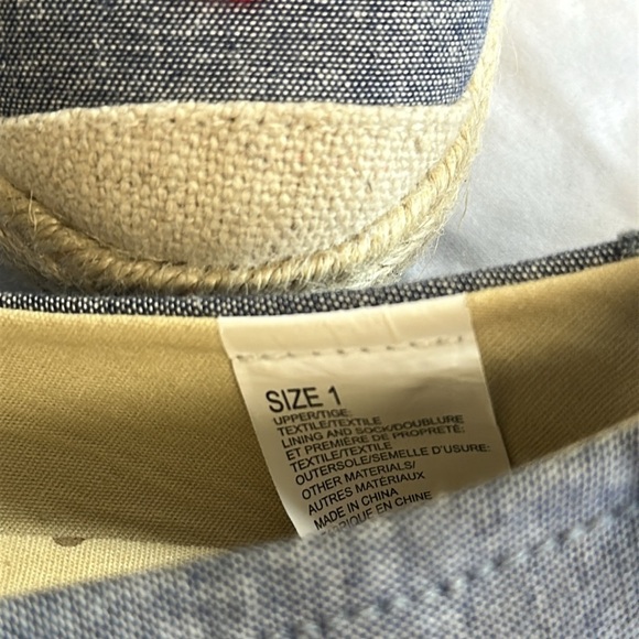 Gymboree - LIKE NEW - Playful Red and Gray Espadrilles with Cherry Detail - Picture 7 of 7